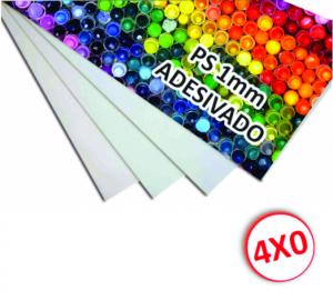 Chapa Inteira + Adesivo PS1mm 2,00x1,00 4x0   